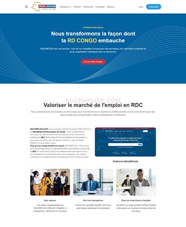 Plateforme rdcemplois